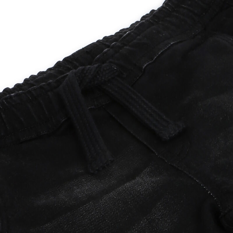 Boys Black Solid Long Trouser image number 2